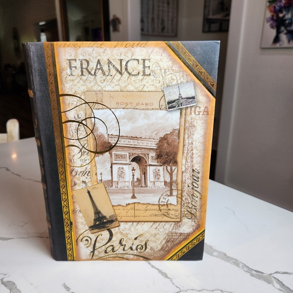 PARIS FRANCE BOOK BOX